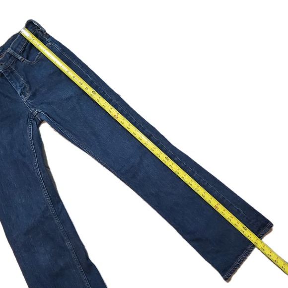 Ralph Lauren Women's Sz 27 Tribeca 114 Jeans Dark Blue Denim Bootcut Blue Label - Picture 7 of 10